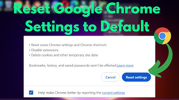 Reset Google Chrome Settings to Default on Windows 11