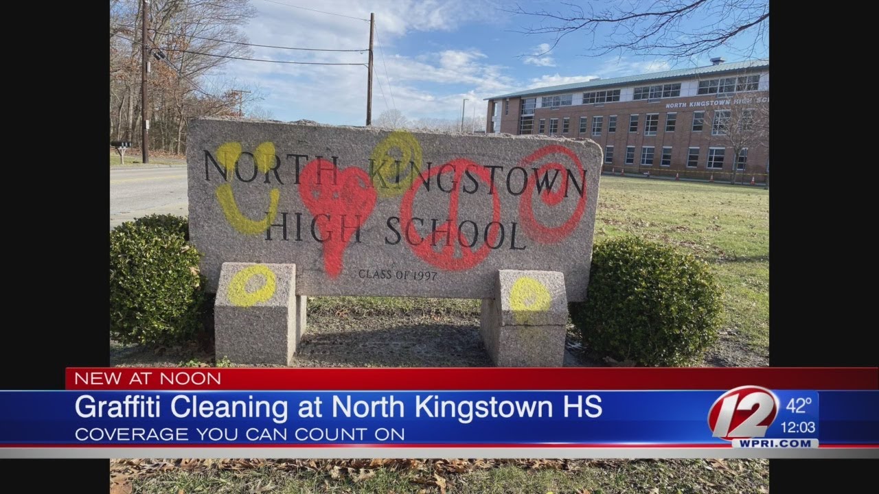 Vandals Damage North Kingstown High School YouTube