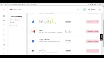 Setting Up Integrations on KW Command