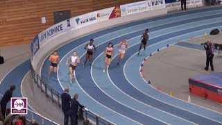 Val de Reuil 2018 : Finale 200 m Juniors F (Marine Mignon en 23''82)