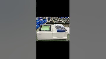 Double beam UV-Vis Spectrophotometer RAY-L9 Email:info@raylabel.com #Spectrophotometer