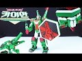 [With Kids]Geo Mecha Beast Guardian CAIMAN 3Combo Transformation Robot Kids Toy Play