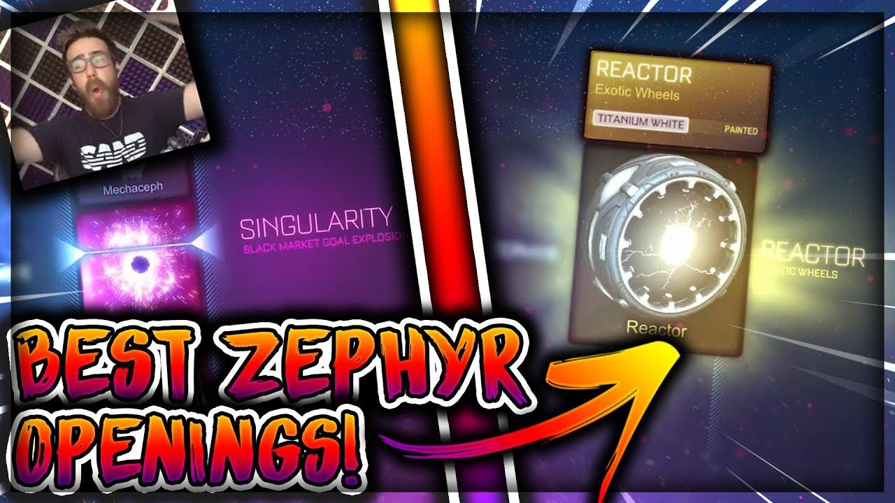 BEST ZEPHYR CRATE OPENINGS ON ROCKET LEAGUE!