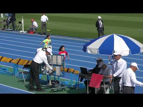 ⑰こはる2年女子50m 第28回ジュニア陸上競技チャレンジカップ20231028