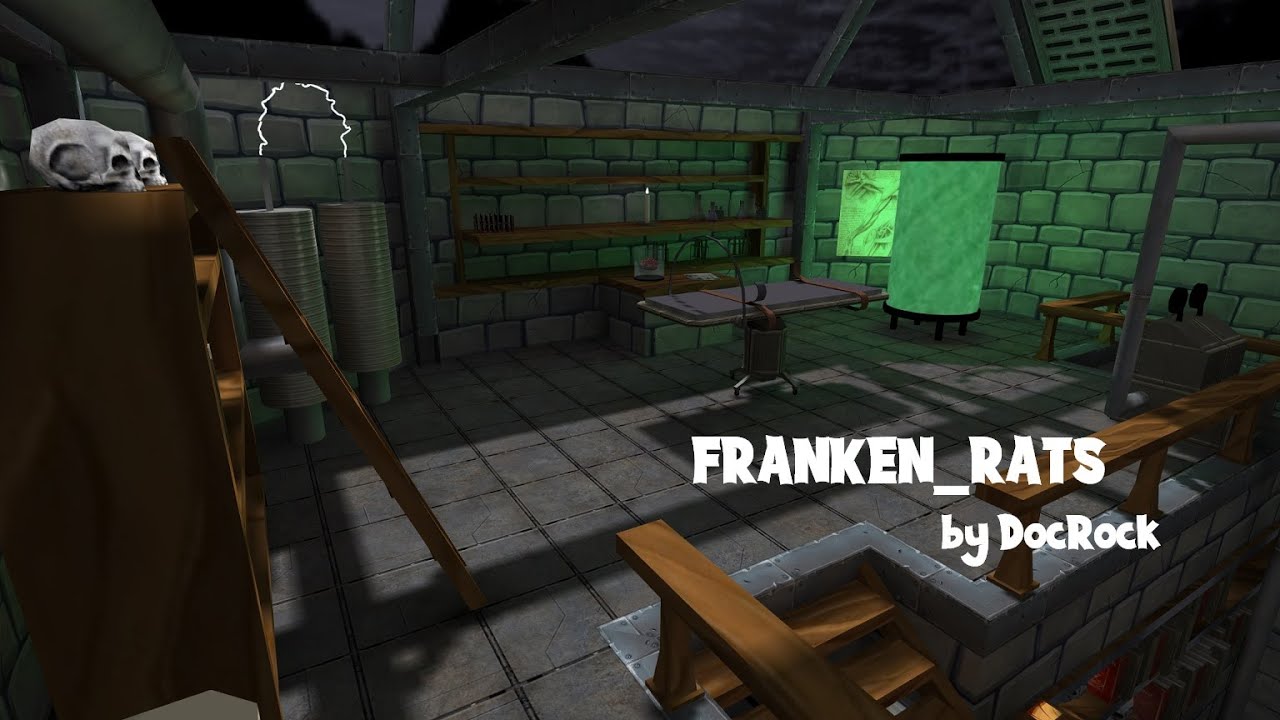 Half-Life Deathmatch Map: Franken_Rats by DocRock - YouTube