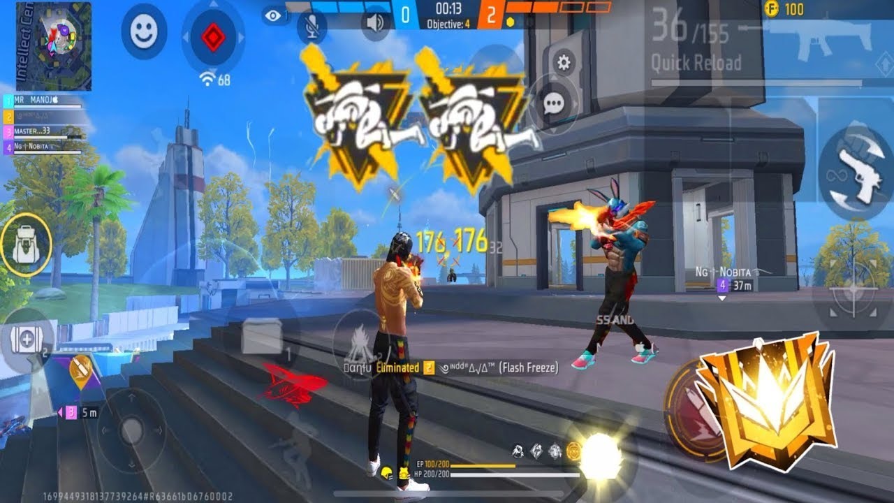 FREE FIRE - CS Ranked Next Level Gameplay || iPhone 📱 13 Pro MAX 😑😑 #freefire || Niv and Gaming