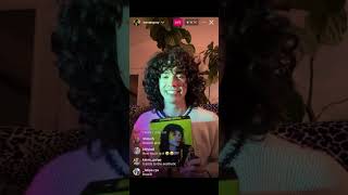 Conan Gray Instagram Live 04/05/24