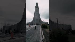 Sunday Mass Bells Chiming at Hallgrimskirkja, Reykjavik Church #reykjavik #iceland #Hallgrimskirkja