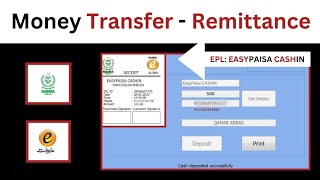 Money Transfer - Remittance | EPL: Easypaisa CASHIN | NADRA eSahulat | Latest Update 2025 screenshot 5
