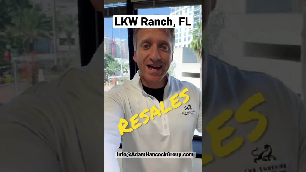Don't About Resales! LAKEWOOD RANCH, FL Homes For Sale YouTube