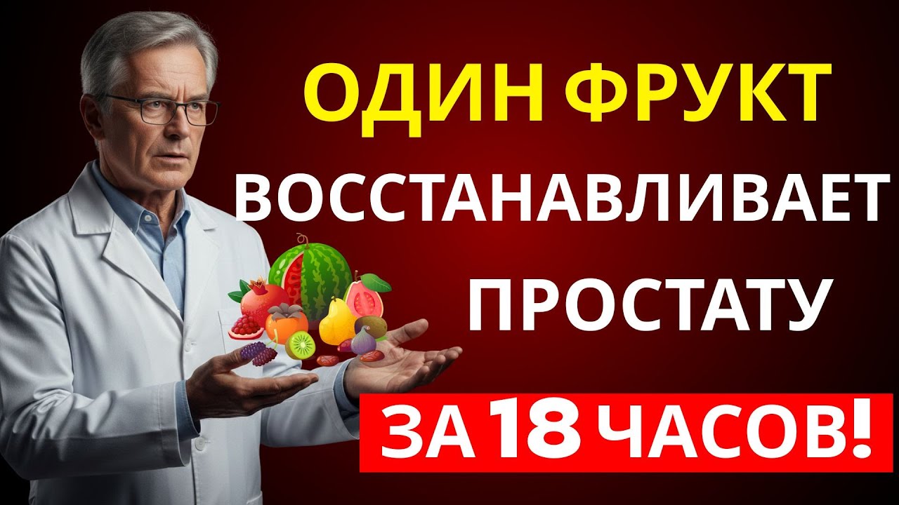 🔥 Мужчины после 60: эти 5 фруктов меняют здоровье простаты!