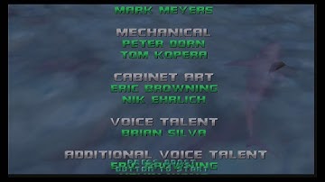 Hydro Thunder Arcade Capture Test - Credits