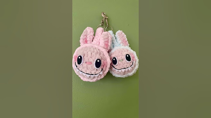 Hebben jullie al een monster konijntje gehaakt?💕🧶💕