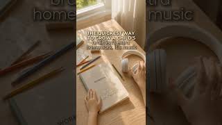 THE QUICKEST WAY TO GROW A CHILD'S BRAIN ISN'T EXTRA HOMEWORK. IT'S MUSIC