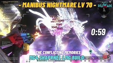Manibus Nightmare LV70 | MG4 Shrapnel LMG Build - Once Human