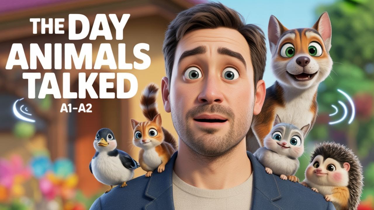 The Day Animals Talked | Learn English Through Story | English Level A1-A2 | English Story Source