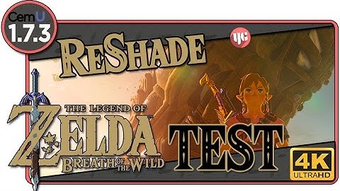 Zelda BOTW ReShade + 12k GFX Pack [Cemu 1.7.3d]  Comparison