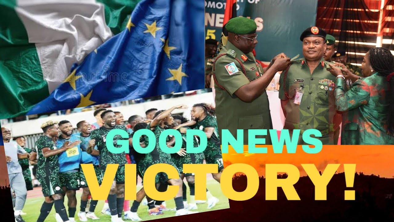 VICTORY! Army Promotes 105 Generals + EU Clears Nigeria & Eagles Win Bronze! 🇳🇬✊