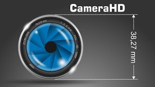 How to make camera LOGO - CorelDRAW