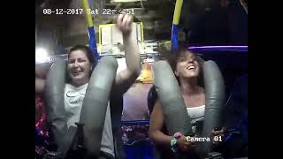 Friends Girls Epic Reactions to the Slingshot Ride!