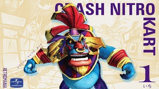 Crash Nitro Kart - Team Cortex / Modo Historia (TERRA WORLD) @RetroManiaHubDesing