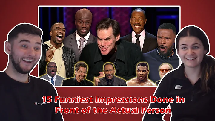 15 Funniest Impressions Done in Front of the Actua...