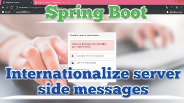 33 - Spring Boot Tutorial : Internationalize Server Side Messages | Almighty Java