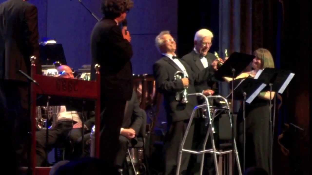 Brass Band of Battle Creek Honoring Ken playing Bugler's Holiday YouTube