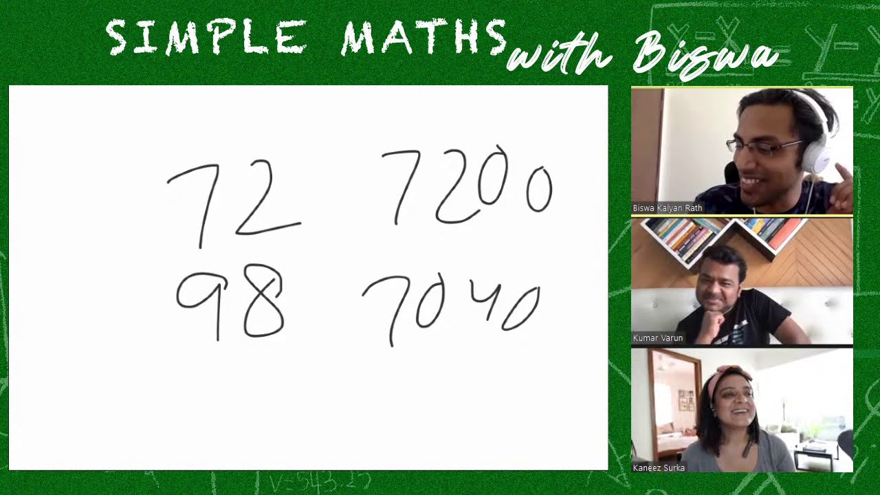 Simple Maths Ep 02 | Calculus and Multiplication with @kaneezsurka007 & Kumar Varun