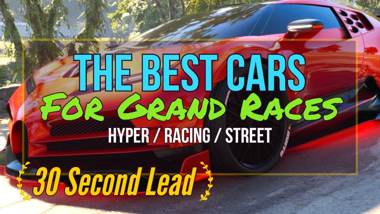 The Crew MOTORFEST | Best Cars for Grand Races - 30 Second Lead ...