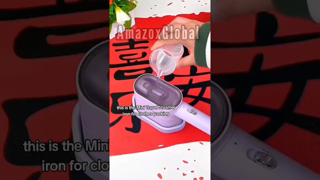 |The Mini Iron Steamer: A Game Changer for Travel & Convenience|