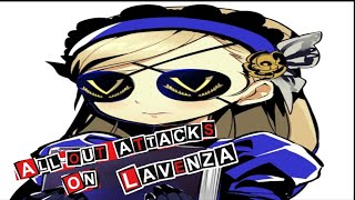(P5R)Beating Lavenza with every the All-Out-Attacks | Persona 5 Royal (REMASTER)