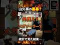 【山火事怖すぎ😱】外国人／メガソーラー／レーザー兵器説は本当か？#山火事 #メガソーラー #外国人問題 #トレンド解説 #北海道の歩き方 #shorts
