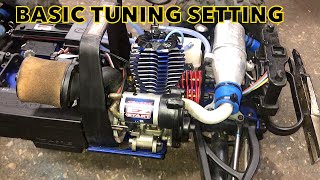 Traxxas Revo 3.3 Turning the needles to basic factory setting   Nitro Engine dont start