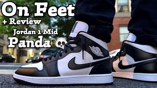 1 Mid “Panda” 🐼 On Feet Review & - YouTube
