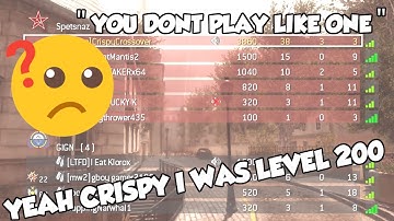 Mw3 player acts normal after getting moabed? *weird reaction*