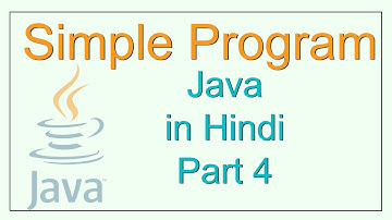 #4 Simple Program Of Java In Hindi by OmishaTech 2022