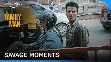 The Family Man - Savage Moments | Srikant Tiwari | Prime Video India