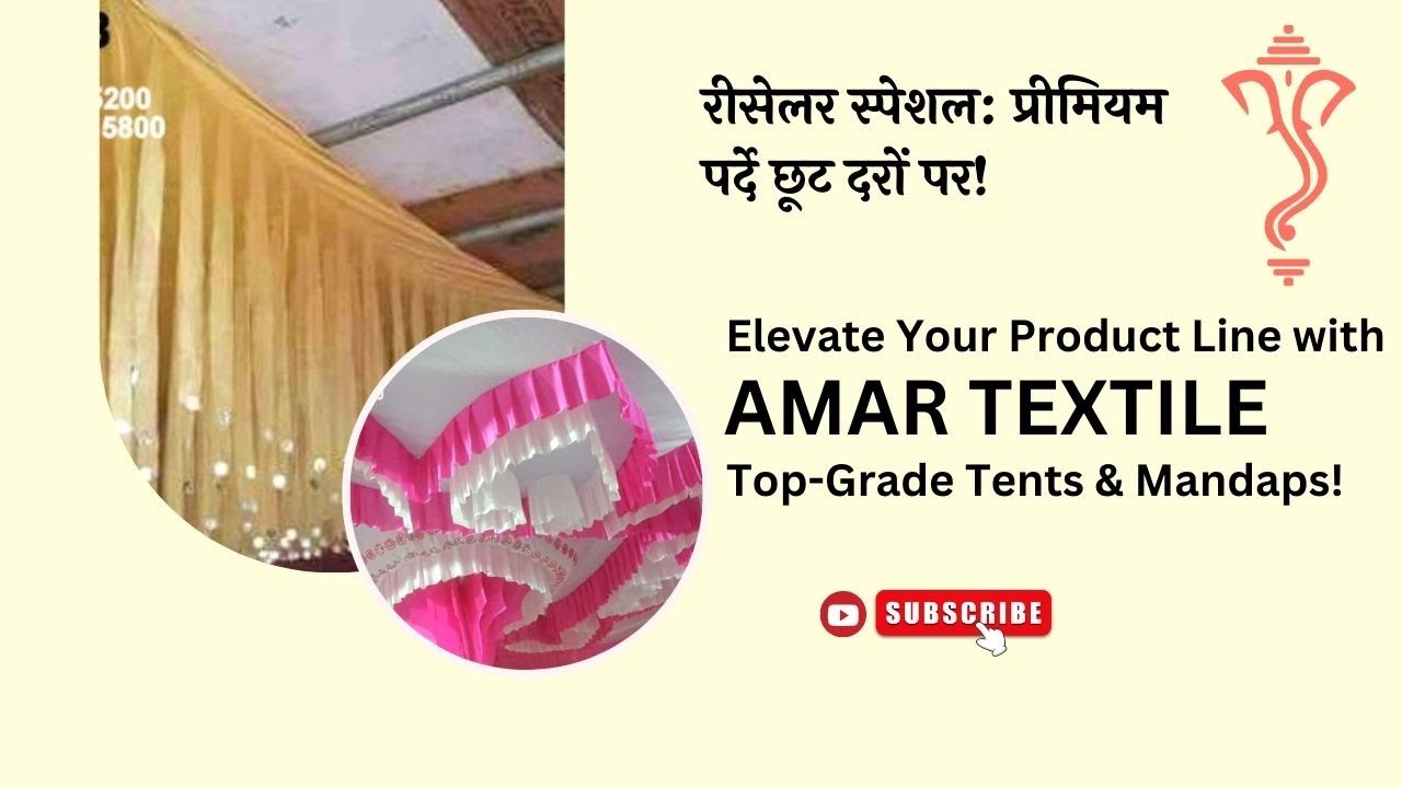 Premium Quality Wholesale Tent Fabrics Manufacturer  Bollywood Inspired 9924799905 whatapp now
