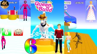 Build A Queen - Gameplay Walkthrough Part 6 (Level 46-60) iOS,Android | 4K🎥
