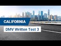 2024 california dmv written test 3