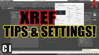 AutoCAD XREF Tips & Settings: Overlay vs Attach   More! - External References | 2 Minute Tuesday