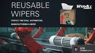 WypAll® Power Clean™ X70 Medium Duty Cloths | Product Overview