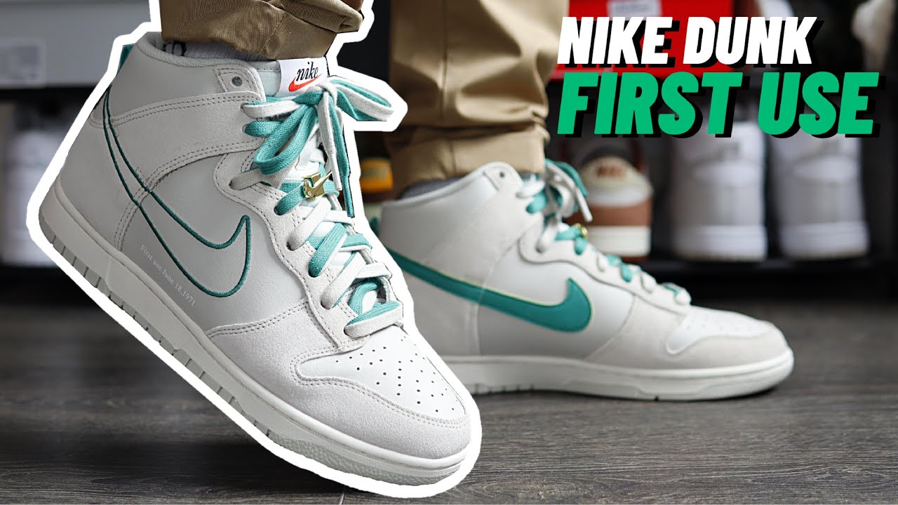 ダンク ハイ ファーストユーズ Nike Dunk High First Use Green EARLY LOOK! Nike Dunk High
