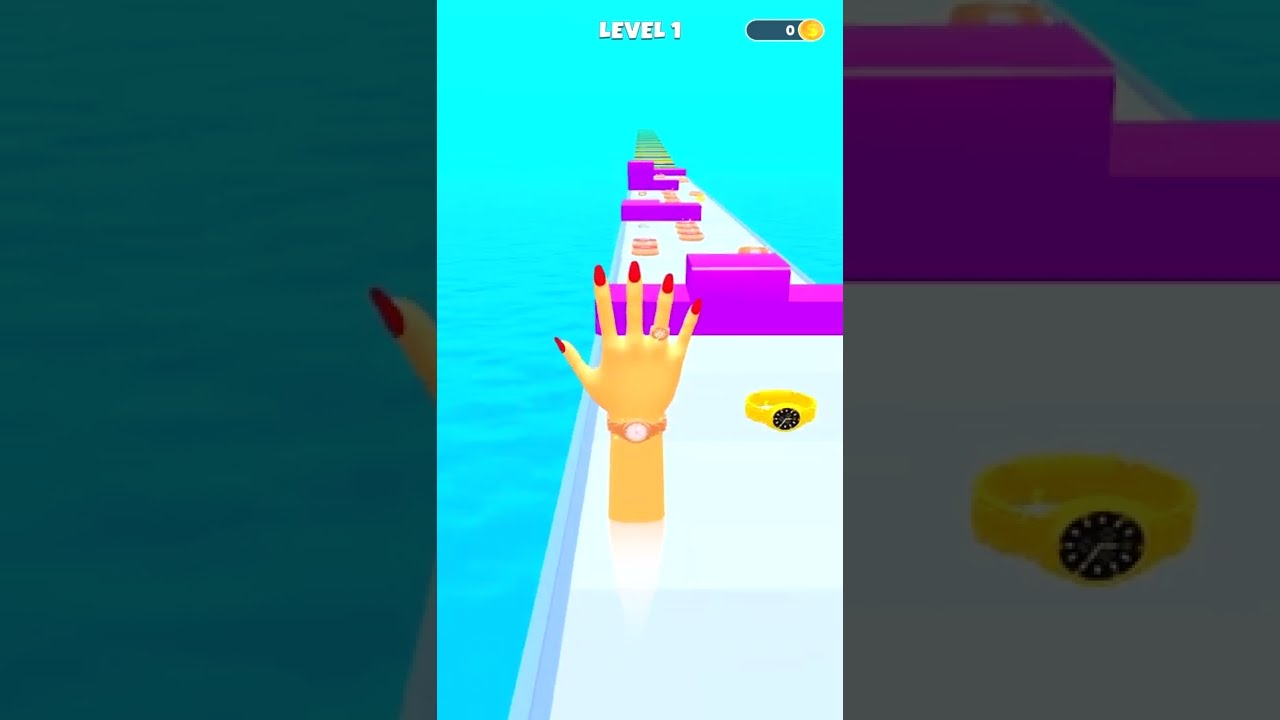 Softy Hand Runner 👍 1 Level Gameplay Walkthrough | Best Android, iOS Games 