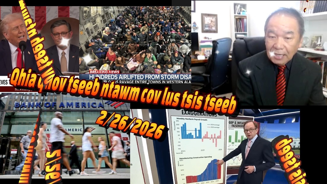 Trump cov lus tseeb los dag, tswvyim tsiv nyaum, yog Suav txeeb tau Taiwan, tham lus rau Hmoob