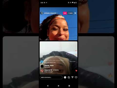 chrisean in sexxyred go live - YouTube