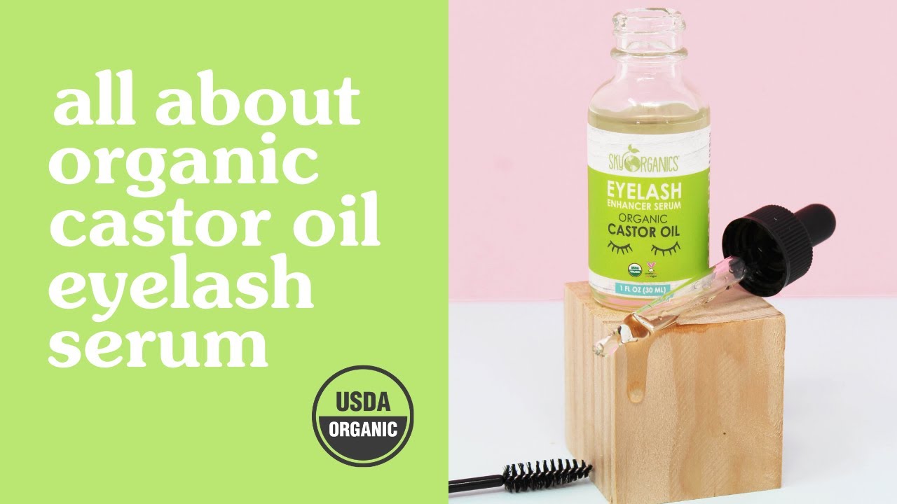All About Organic Castor Oil Eyelash Serum YouTube