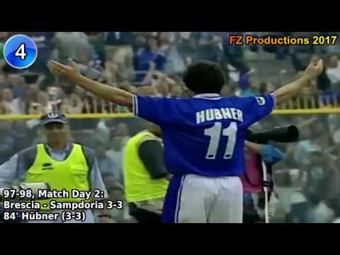 Dario Hübner - 74 goals in Serie A (part 1/2): 1-33 (Brescia 1997-2001)