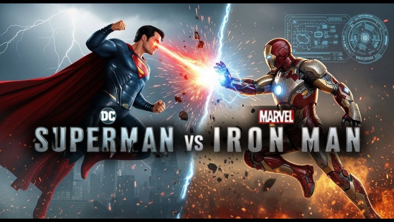 Can Superman Survive Iron Man’s Godbuster Armor?